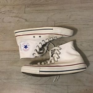 White high top converse